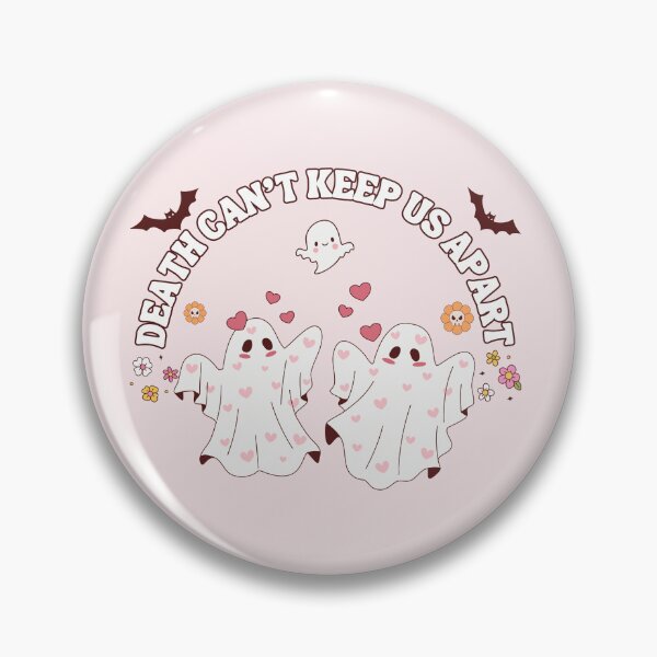 Item preview, Halloween, Death can't keep us apart, ghosts lover designed and sold by Dark & Darling.