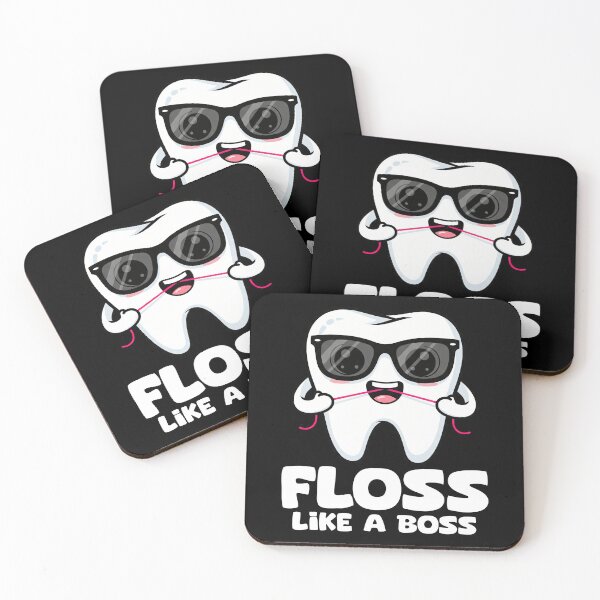 Item preview, FLOSS LIKE A BOSS - DENTIST designed and sold by KEF Custom.