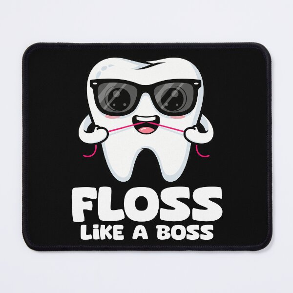 Item preview, FLOSS LIKE A BOSS - DENTIST designed and sold by KEF Custom.