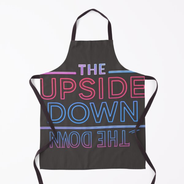 Item preview, The Upside Down — Neon Typography designed and sold by LoomisDreams.