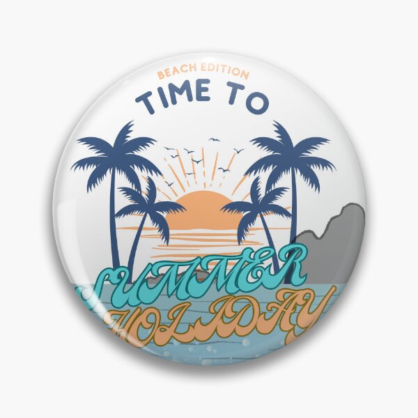 Item preview, Beach edition time to summer holiday minimalis design  designed and sold by Activemoms.