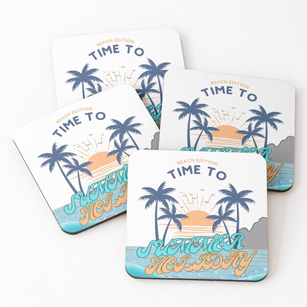 Item preview, Beach edition time to summer holiday minimalis design  designed and sold by Activemoms.