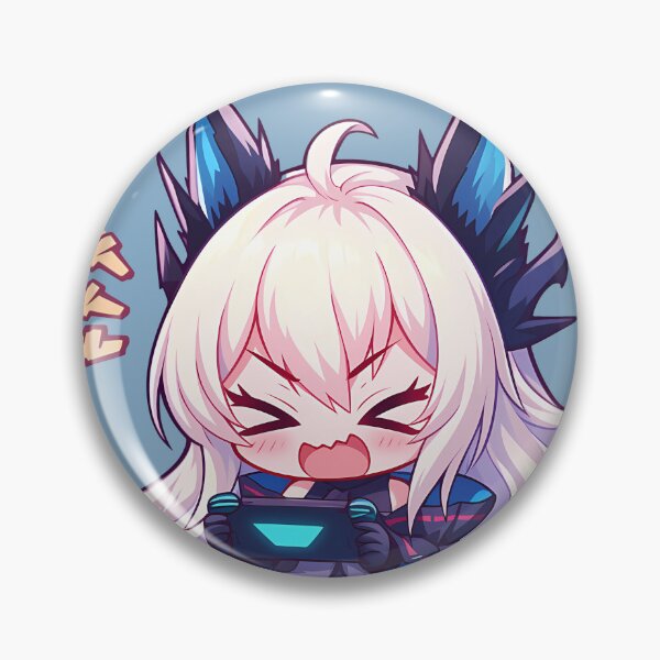 Item preview, Prelude Dawn Skadi Arknights Anime Ice Hair Controller Chibi Cute Gaming designed and sold by earlobejerk.