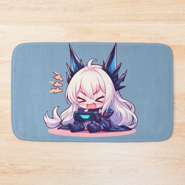 Item preview, Prelude Dawn Skadi Arknights Anime Ice Hair Controller Chibi Cute Gaming designed and sold by earlobejerk.