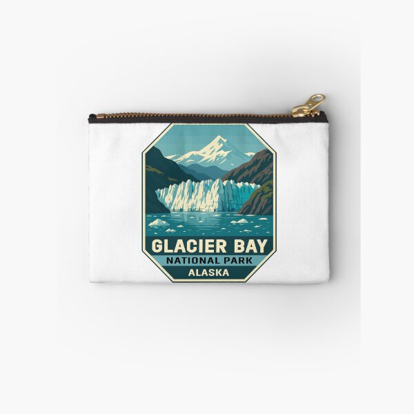 Item preview, Glacier Bay National Park Retro Alaska Sticker designed and sold by Ismeal Von.