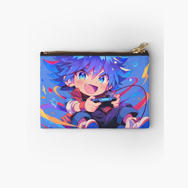 Item preview, Valt Aoi Beyblade Burst Anime Spiky Blue Gaming Controller designed and sold by earlobejerk.