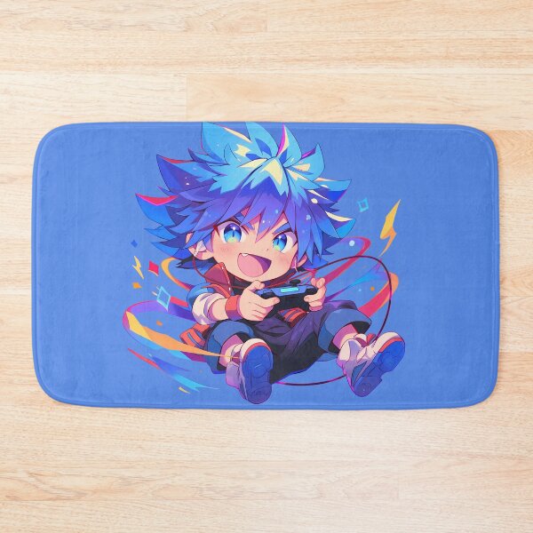 Item preview, Valt Aoi Beyblade Burst Anime Spiky Blue Gaming Controller designed and sold by earlobejerk.