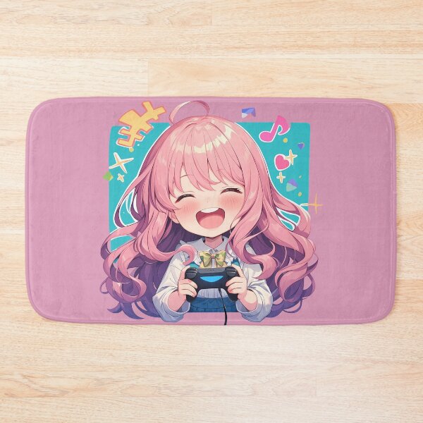 Item preview, Shouko Nishimiya A Silent Voice Anime Pink Gaming Controller designed and sold by earlobejerk.