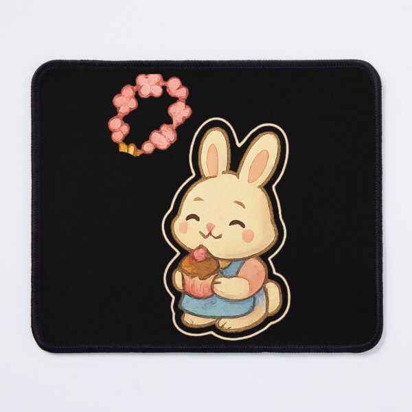 Item preview, Cute bunny Kawaii keychain designed and sold by DamioPolArt.