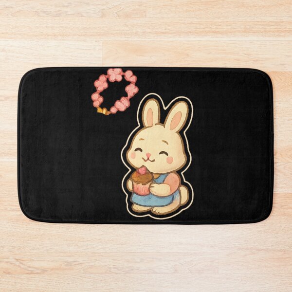 Item preview, Cute bunny Kawaii keychain designed and sold by DamioPolArt.