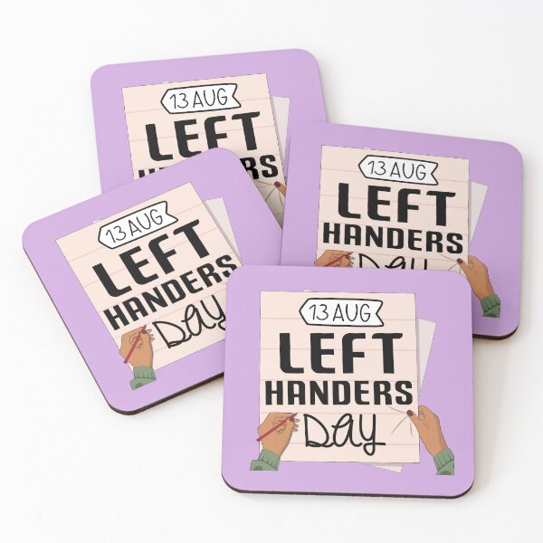 Item preview, 13 Aug Left Handers Day - Wacky Holidays  designed and sold by ChemicalXShop.