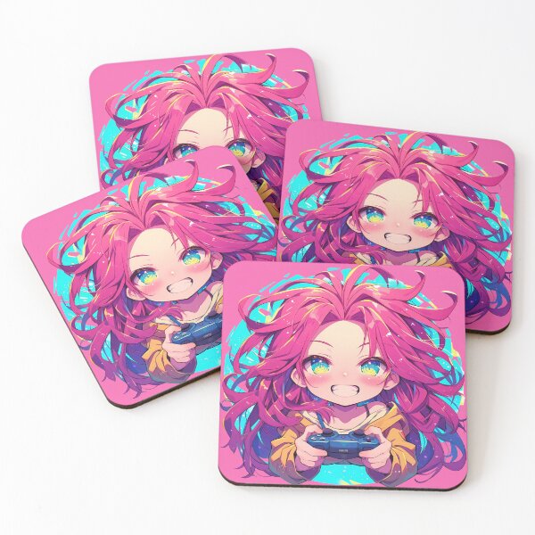 Artikelvorschau, Kein Spiel Stephanie Dola NGNL Anime Pink Gaming Controller Chibi entworfen und verkauft von earlobejerk.