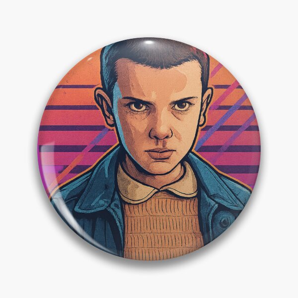 Item preview, 11 Portrait — Bold 80s Style Illustration designed and sold by LoomisDreams.