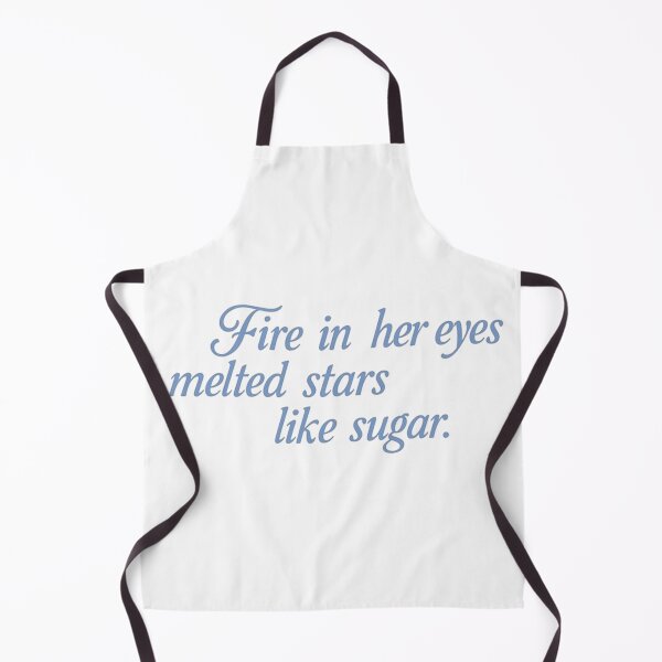 Item preview, Fire in Her Eyes Melted Stars Like Sugar – Aesthetic Quote Design for Stickers, Prints & Apparel designed and sold by CosmoMerchStore.