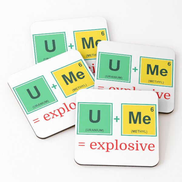 Item preview, You and Me? Uranium and Methyl, a funny take on chemistry of the physical, chemical and relationship variety. designed and sold by Chestamental.