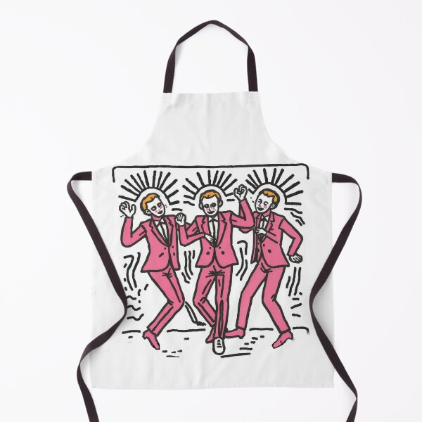 Item preview, Three Pink Dancing Stick Men Persons Graphic Art designed and sold by KALEIDOSCOPE UK.