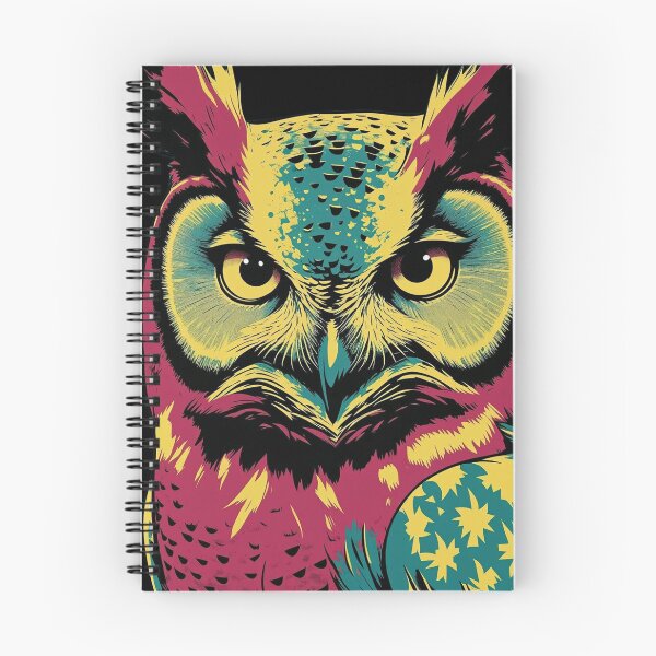Item preview, Cool Owl in Spooky Mode for a Whimsical Halloween Night. designed and sold by AddyTae.