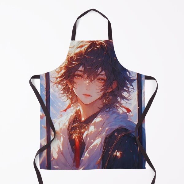 Item preview, Ethereal Anime Boy Portrait designed and sold by NegarTv Designs.