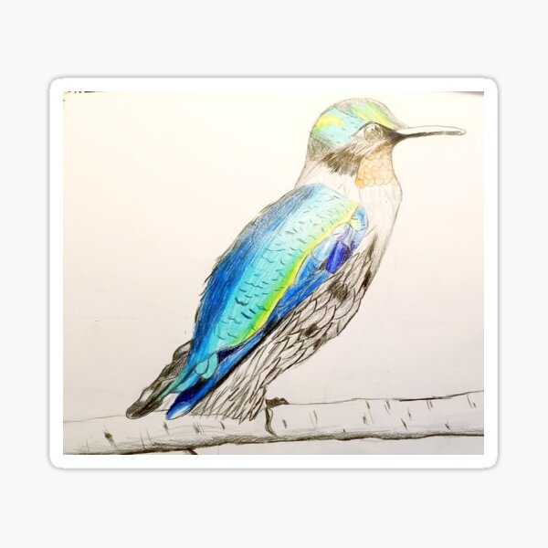 Item preview, Blue Hummingbird designed and sold by EMMITTHERLINDA.
