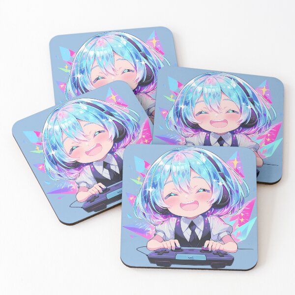 Item preview, Land Diamond Lustrous Anime Blue Gaming Controller Chibi Cute designed and sold by earlobejerk.