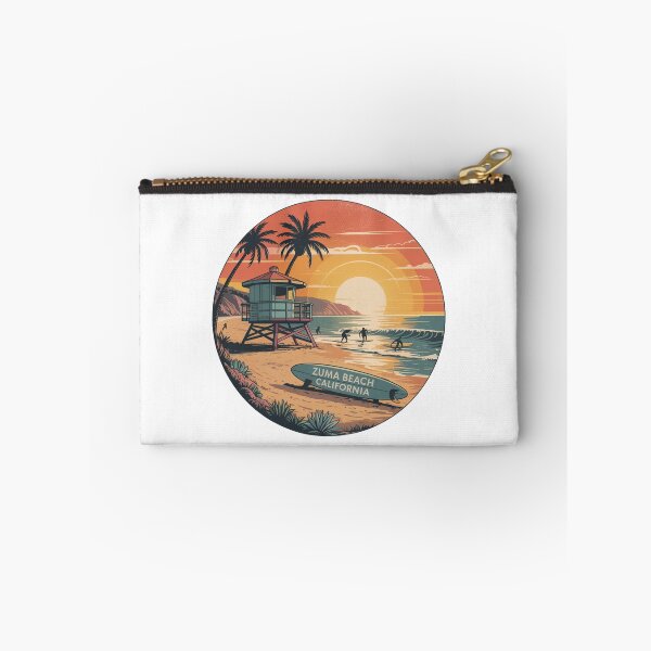 Item preview, Zuma Beach California Retro Surf Sunset Design designed and sold by CircinusStore.