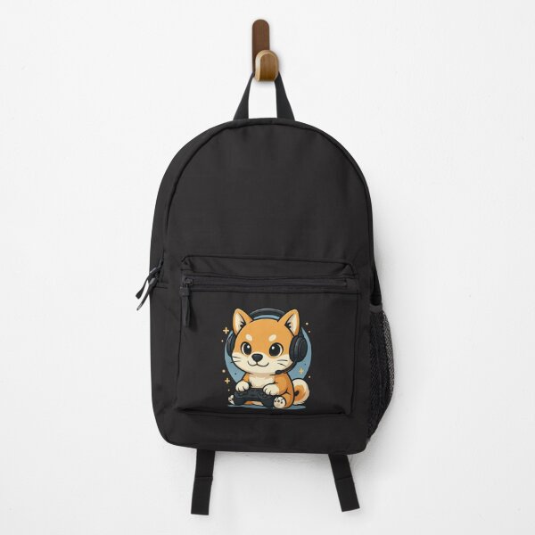 Item preview, Gamer Shiba Inu Dog – Cute Chibi Gaming Dog with Headphones designed and sold by ColorSplash123.
