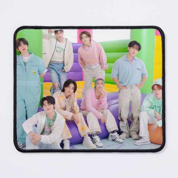 Item preview, SKZ pastel pink blue yellow poster cute boys summer limited edition smile You make STRAY KIDS stay kpop happy ot8 daughter gift photocards designed and sold by Kpop-Noona.