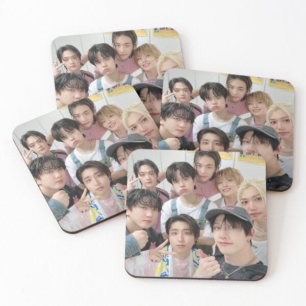 Item preview, SKZ pastel pink blue yellow poster cute boys summer limited edition smile You make STRAY KIDS stay kpop happy ot8 daughter gift photocards designed and sold by Kpop-Noona.