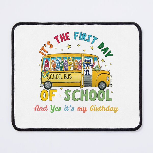 Item preview, It’s the First Day of School and Yes, It’s My Birthday designed and sold by artcultreone.