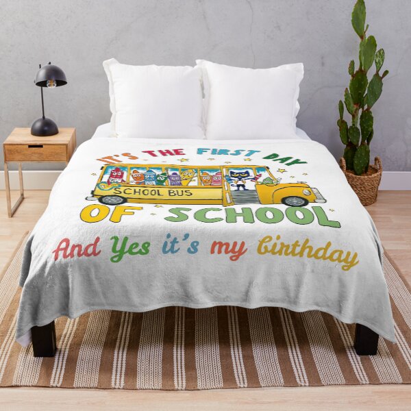 Item preview, It’s the First Day of School and Yes, It’s My Birthday designed and sold by artcultreone.