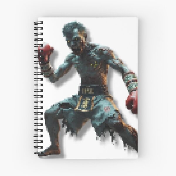 Item preview, Pixelated Undead Muay Thai Fighter designed and sold by Nologonobrand.