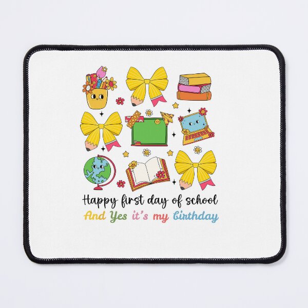 Item preview, Copy of It’s the First Day of School and Yes, It’s My Birthday designed and sold by artcultreone.