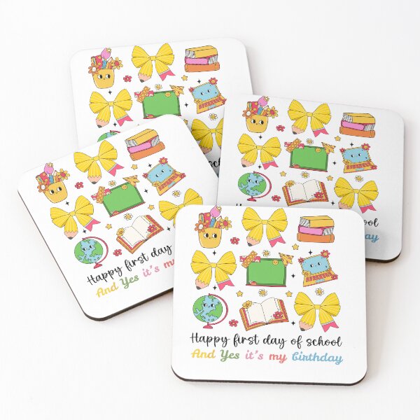 Item preview, Copy of It’s the First Day of School and Yes, It’s My Birthday designed and sold by artcultreone.