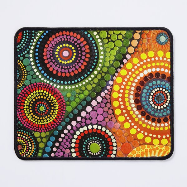 Item preview, Vibrant Dot Painting designed and sold by Made-by-Gus.