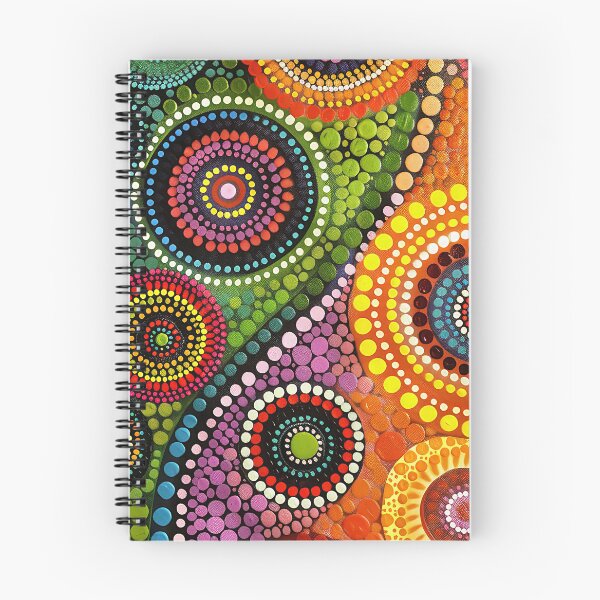 Item preview, Vibrant Dot Painting designed and sold by Made-by-Gus.