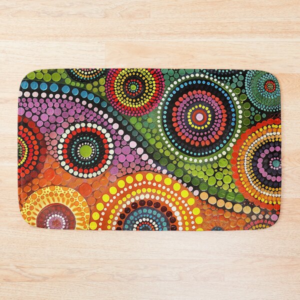 Item preview, Vibrant Dot Painting designed and sold by Made-by-Gus.