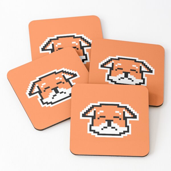 Item preview, Pixel Art Kawaii Cute Fox – Sad Melancholic Emoji Heartbroken designed and sold by PixelDrukiPL.