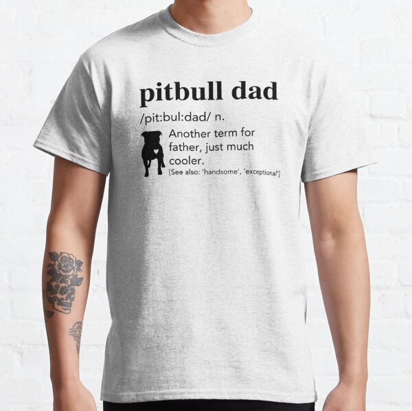 Pitbull Tie Dye Vintage Hippie Pitbull Dog Mom Dad T-Shirt