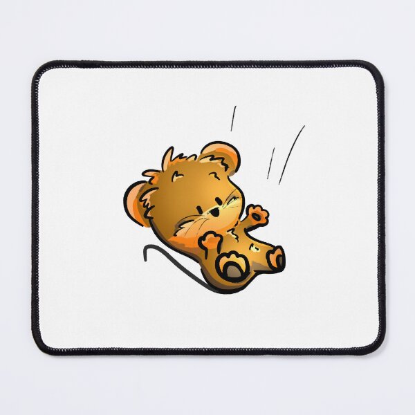 Item preview, Little cute mouse is falling down cartoon illustration designed and sold by CuteLemon00.