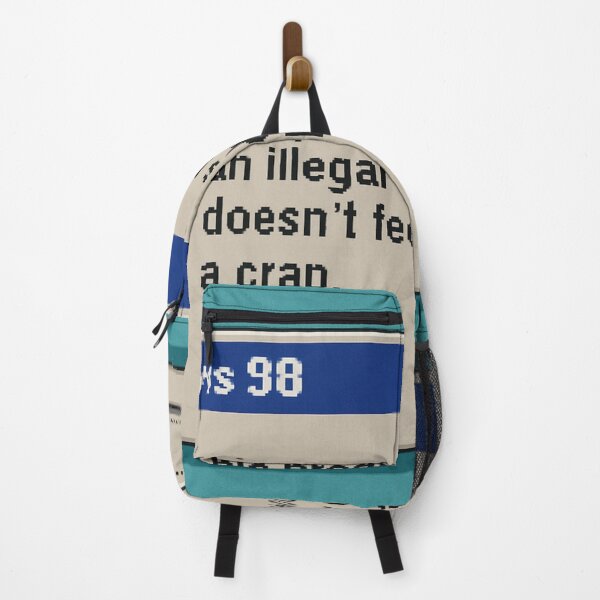 Item preview, Windows 98 Error: Doesn't Give a Crap designed and sold by goodcrystals.