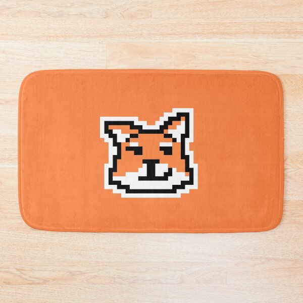 Item preview, Fox Pixel Art Emoji Skeptical Suspicious Grumpy Kawaii designed and sold by PixelDrukiPL.