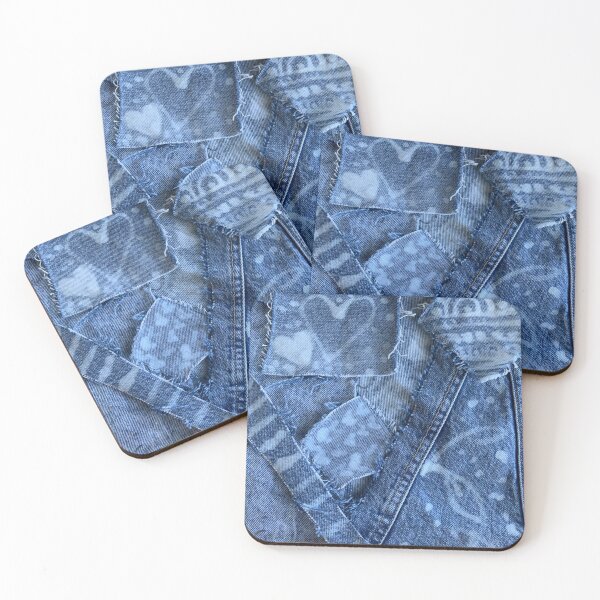 Item preview, Bleached Denim patches  designed and sold by amberrosejoness.