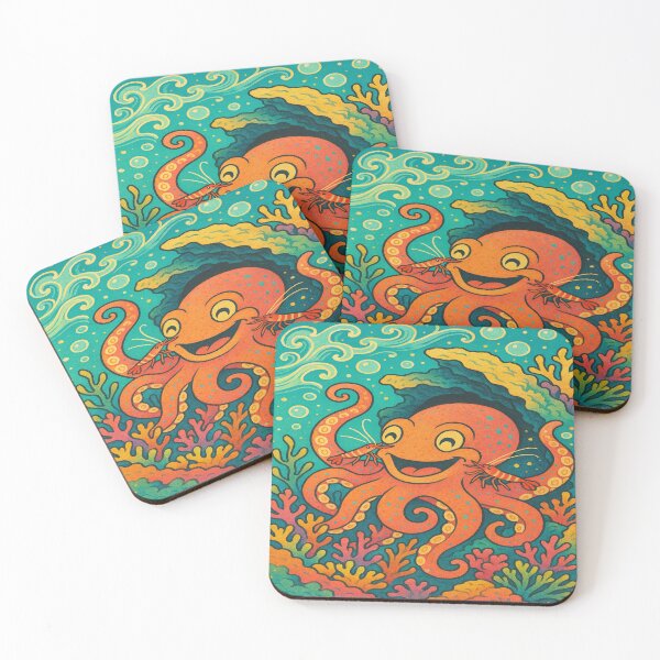 Item preview, Octopus Floss Fiesta designed and sold by SunkenAbyss.