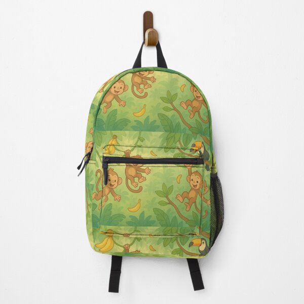 Item preview, Baby Monkeys Swinging on Jungle Vines designed and sold by Terrence Webster.