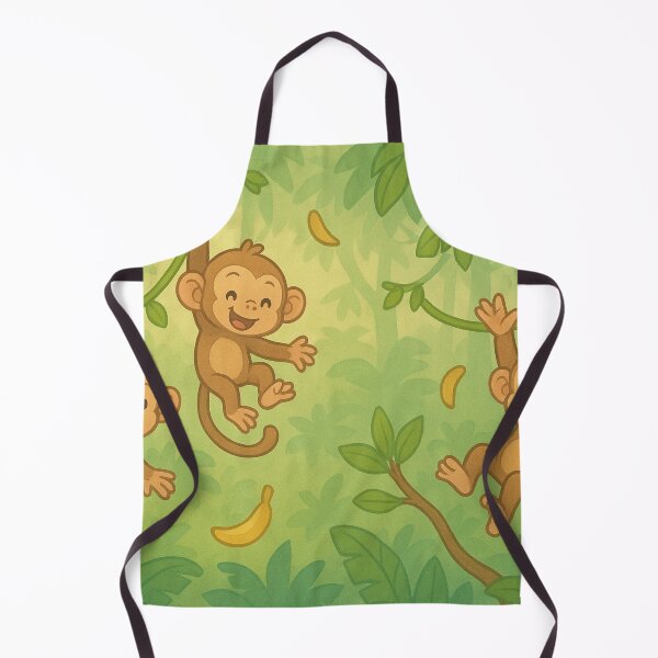 Item preview, Baby Monkeys Swinging on Jungle Vines designed and sold by Terrence Webster.