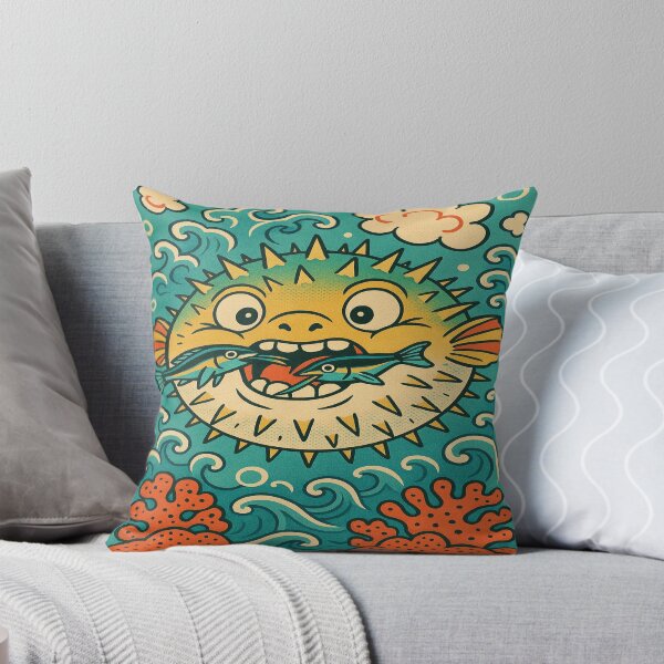 Item preview, Pufferfish Smile Squad designed and sold by SunkenAbyss.