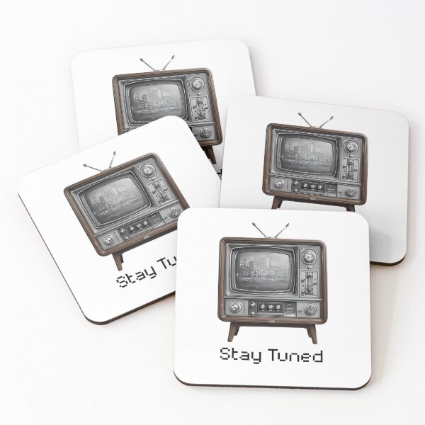 Item preview, Vintage TV – Retro Television Nostalgia Tee Design designed and sold by Flowing Colurs.