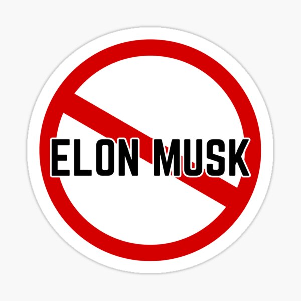 Artikel-Vorschau von Anti-Elon Musk, designt und verkauft von infinityguy916.