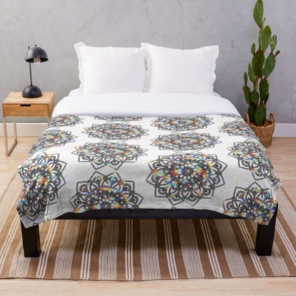 Artikelvorschau, Minimalistisches Mandala-Design | Elegantes Boho-Blumenmuster entworfen und verkauft von Finally Awake.