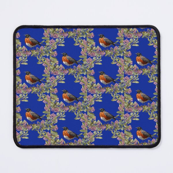 Item preview, Turdus migratorius With the Connecticut State Flower designed and sold by taiche.